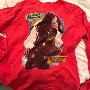 Billie Eilish HIT ME HARD AND SOFT 2024 Tour Long Sleeve Tee - L